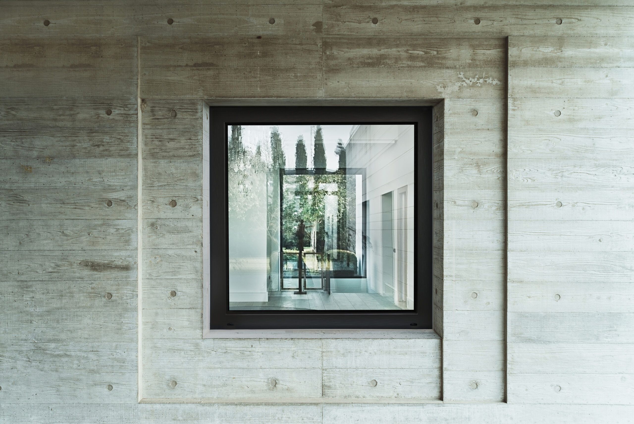 A84 hoja oculta Ventanas PVC